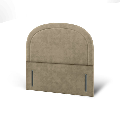 Savona Arched Border Fabric Upholstered Bespoke Tall Floor Standing Headboard-Tall Floor Standing Headboard-Chic Concept