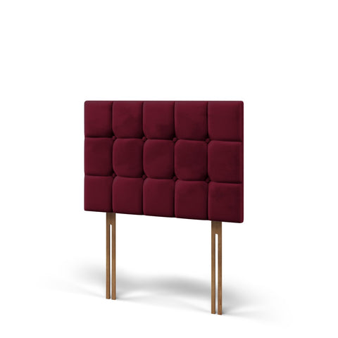 Large Cubic Buttoned Fabric Upholstered Bespoke Low Headboard-mws_apo_generated-Chic Concept