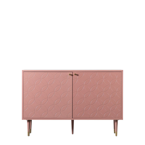 Holbrook Pink 2 Door Cabinet-Bedside Cabinet-Chic Concept