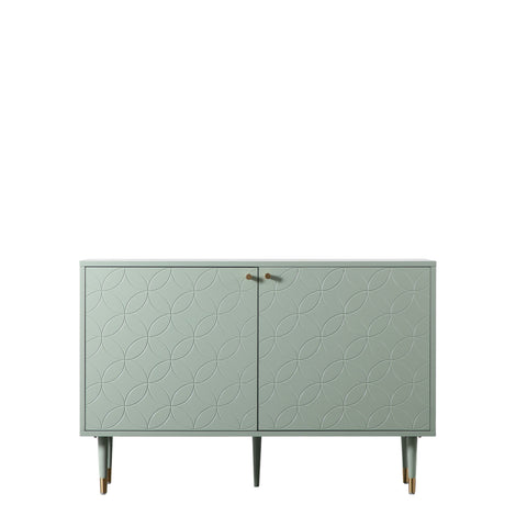 Holbrook Mint 2 Door Cabinet-Bedside Cabinet-Chic Concept