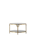 Weston Gold and White Coffee Table-Coffee Table-Chic Concept