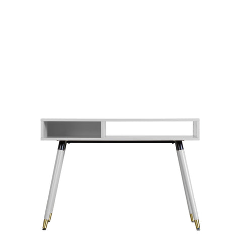 Holbrook White Storage Console Table-Console Table-Chic Concept
