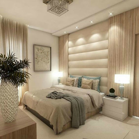 New Horizontal Panels Wall Mounted Fabric Upholstered Bedroom Wall Board Headboard-mws_apo_generated-Chic Concept