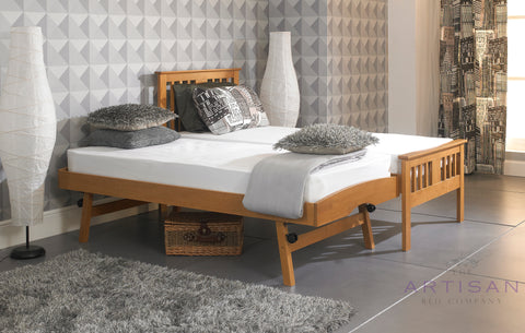 Oak Wooden Guest Bed-Wooden Bed-Chic Concept