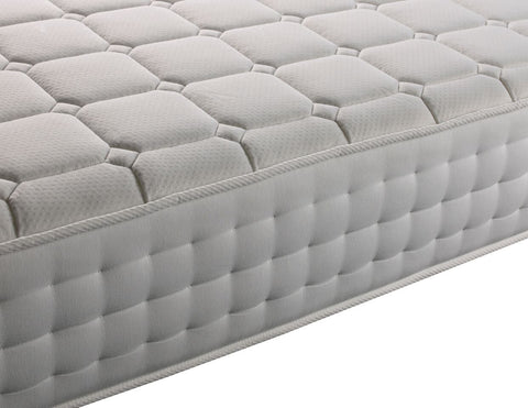 Memory Foam Latex 1500 Pocket Sprung Orthopaedic Damask Fabric Mattress-Pocket Sprung Mattress-Chic Concept