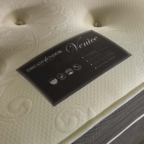 Venice Memory Foam Orthopaedic Dual Season Mattress-Orthopaedic Mattress-Chic Concept