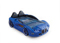 Forza Children's Novelty Kids Blue Racing Car Bed - 3FT Single-Car Beds-Chic Concept