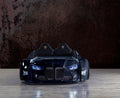 Forza Children's Novelty Kids Black Racing Car Bed - 3FT Single-Car Beds-Chic Concept
