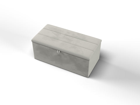 Linea Ottoman Storage Box-Ottoman Box-Chic Concept