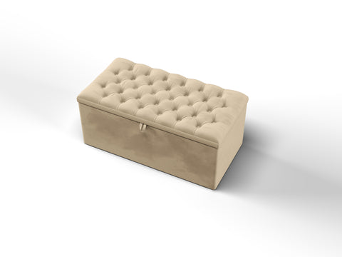 Chesterfield Ottoman Storage Box-Ottoman Box-Chic Concept