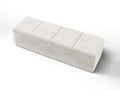 4 Panels Ottoman Storage Box-Ottoman Box-Chic Concept