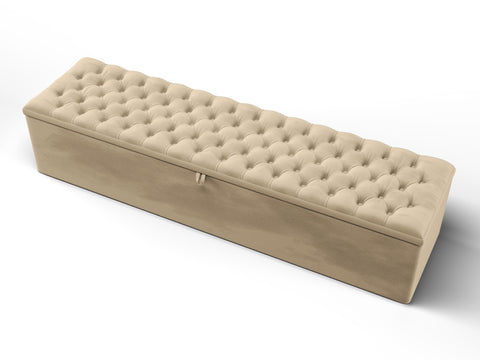 Chesterfield Ottoman Storage Box-Ottoman Box-Chic Concept
