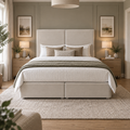 Albany Double Panel Divan Ottoman Storage Bed-Ottoman Bed-Chic Concept