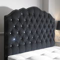 Amelia Curved Bespoke Chesterfield Diamond Fabric Headboard-mws_apo_generated-Chic Concept
