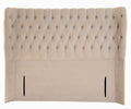 Royale Chesterfield Fabric Upholstered Winged Headboard-mws_apo_generated-Chic Concept