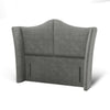 Curved Top Wing Double Panel Bespoke Tall Headboard Kids Divan Base Storage Bed & Mattress Options-Divan Bed-Chic Concept