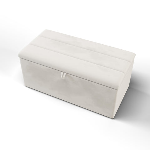 Linea Ottoman Storage Box-Ottoman Box-Chic Concept