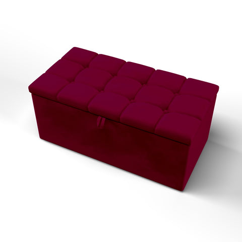 Large Cubic Ottoman Storage Box-Ottoman Box-Chic Concept