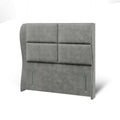 Quadrant Middle Curve Wing Bespoke Headboard Divan Base Storage Bed with Mattress Options-Divan Bed-Chic Concept
