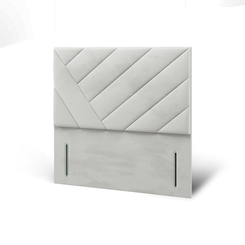 Everest Multi Diagonal Design Fabric Upholstered Bespoke Tall Floor Standing Headboard-mws_apo_generated-Chic Concept