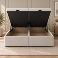Albany Double Panel Divan Ottoman Storage Bed-Ottoman Bed-Chic Concept