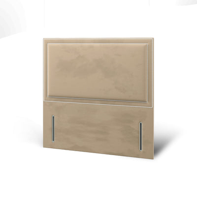 Verona Plain Studded Border Tall Headboard Kids Divan Bed Base with Mattress Options-Divan Bed-Chic Concept