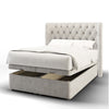 New Bespoke Duke Chesterfield Wing Made to Order Fabric Bed - Build Your Bed-Build Your Bed-Chic Concept