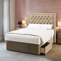 Haven Chesterfield Border Straight Wing Bespoke Headboard Divan Base Storage Bed with Mattress Options-mws_apo_generated-Chic Concept