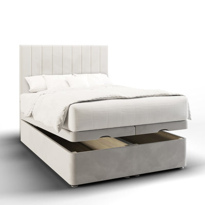 New Vertigo Panels Bespoke Divan Ottoman Storage Bed-Bed-Chic Concept