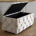 4 Sided Chesterfield Ottoman Storage Box-Ottoman Box-Chic Concept