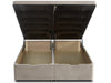 New Winged Top Curve Chesterfield Button Ottoman Bed-Bed-Chic Concept