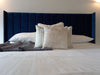 Vertico Royal Blue Sleigh Bed-Bed-Chic Concept
