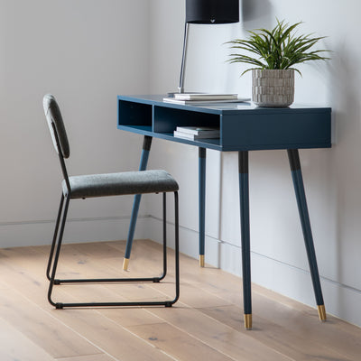 Holbrook Blue Storage Console Table-Console Table-Chic Concept