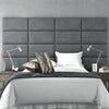 Rectangular Fabric Upholstered Headboard Wall Panels-Headboard-Chic Concept