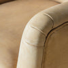 Bristol Saddle Tan Leather Swivel Chair-Occasional Chair-Chic Concept