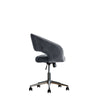 Murray Charcoal Velvet Swivel Chair-Occasional Chair-Chic Concept