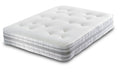 3D Grey 1000 Pocket Sprung Memory Foam 11" Micro Quilted Mattress-Pocket Sprung Mattress-Chic Concept