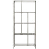 Silver Rothbury Open Display Unit-Occasional Furniture-Chic Concept
