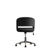 Murray Black Velvet Swivel Chair-Occasional Chair-Chic Concept