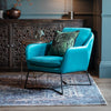 Teal Lucca Chair-Occasional Chair-Chic Concept