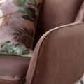 Chocolate Velvet Lucca Chair-Occasional Chair-Chic Concept