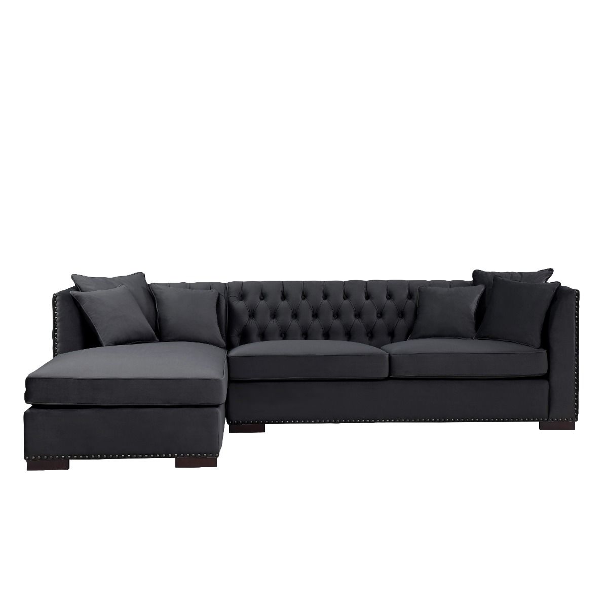 Chesterfield right deals hand corner sofa