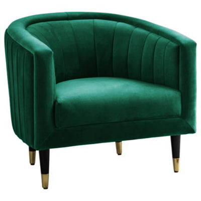 Serrano Mallard Green Velvet Armchair-Occasional Chair-Chic Concept