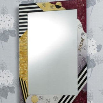 Modern Abstract Nature Wall Mirror-Modern Mirror-Chic Concept