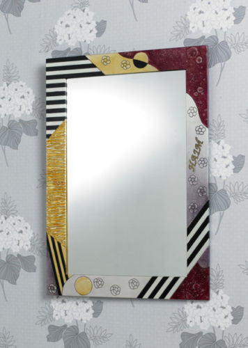 Modern Abstract Nature Wall Mirror-Modern Mirror-Chic Concept