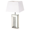 Glitz Mirrored Diamante Table Lamp-Table Lamp-Chic Concept