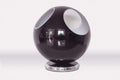 Contemporary Glass Lamp Chrome Base Living Room Ball Table Lamp-Table Lamp-Chic Concept