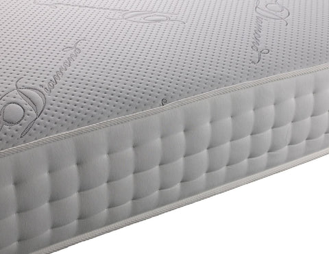 Diamond Open Coil Memory Foam Orthopaedic Quilted Mattress-Orthopaedic Mattress-Chic Concept
