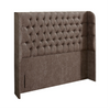 Duchess Chesterfield Fabric Upholstered Winged Headboard-Headboard-Chic Concept