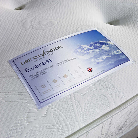 Everest Orthopaedic Hand Tufted Luxury Filled Mattress-Orthopaedic Mattress-Chic Concept